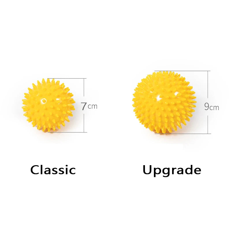 Durable PVC Spiked Massage Ball - Trigger Point Muscle Relief Tool for Women