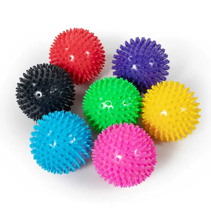 Durable PVC Spiked Massage Ball - Trigger Point Muscle Relief Tool for Women