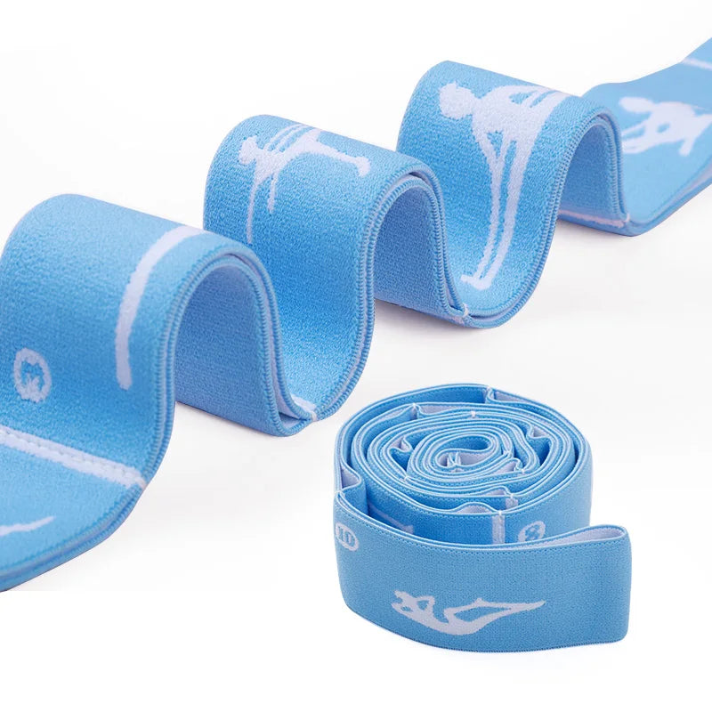 Upgraded Yoga Elastic Band for Stretching, Pilates, and Resistance Training