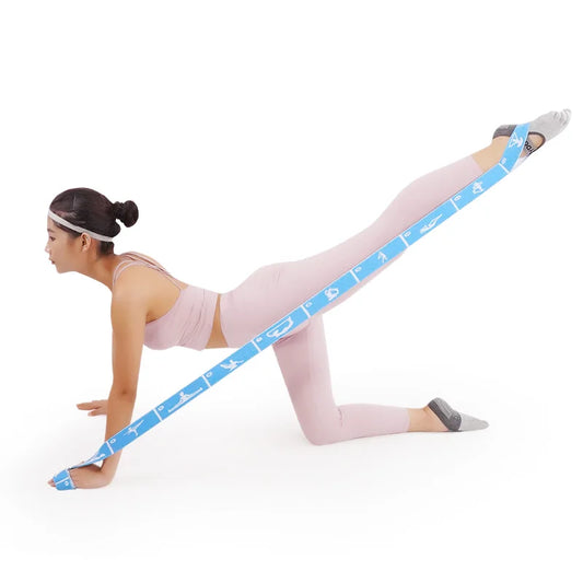 Upgraded Yoga Elastic Band for Stretching, Pilates, and Resistance Training