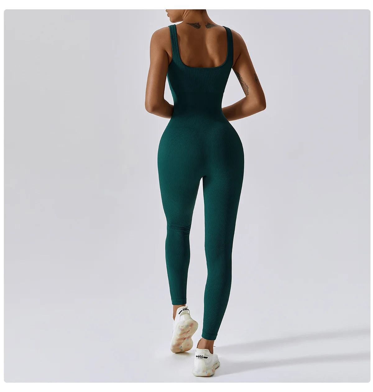 Seamless One-Piece Yoga Suit - Fitness Bodysuit for Women