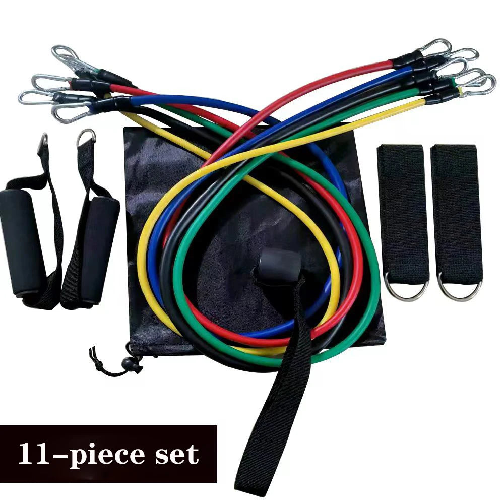 11-Piece Resistance Bands Set