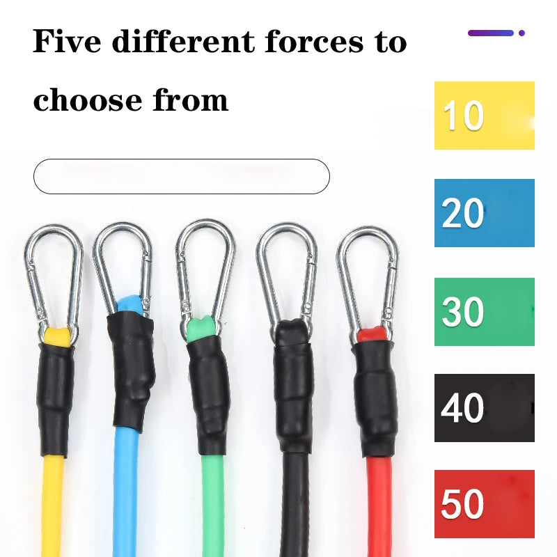 11-Piece Resistance Bands Set