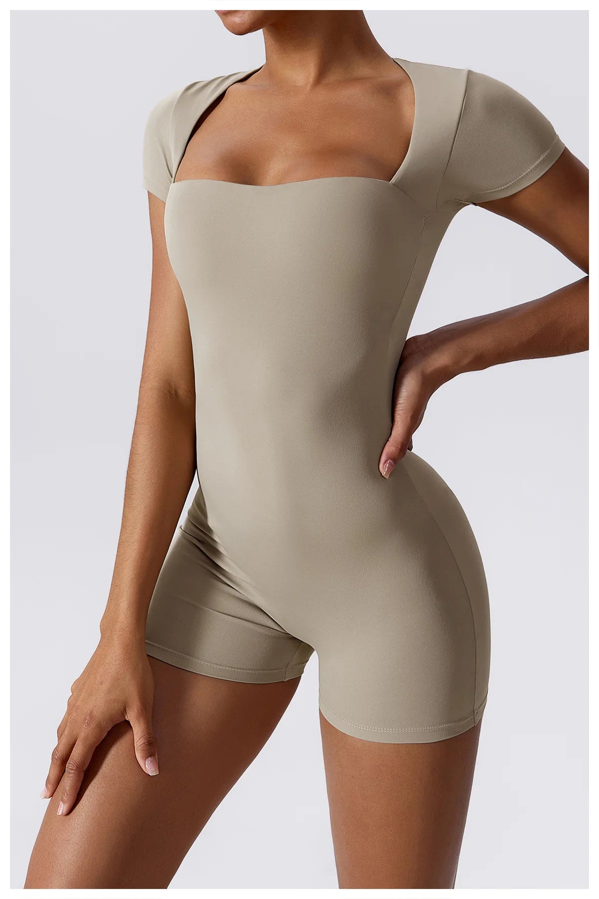 Yoga Suit Women's Short One-Piece Sports Suit