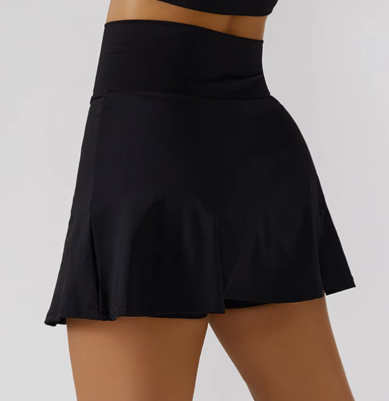 Women's Summer Tennis Skirt - High-Waist Golf and Running Skorts