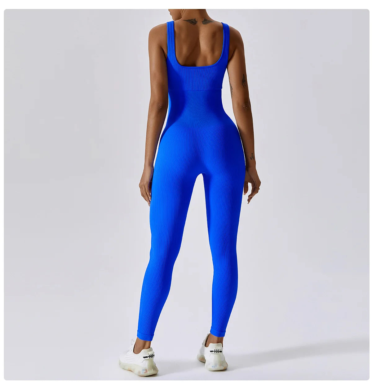 Seamless One-Piece Yoga Suit - Fitness Bodysuit for Women